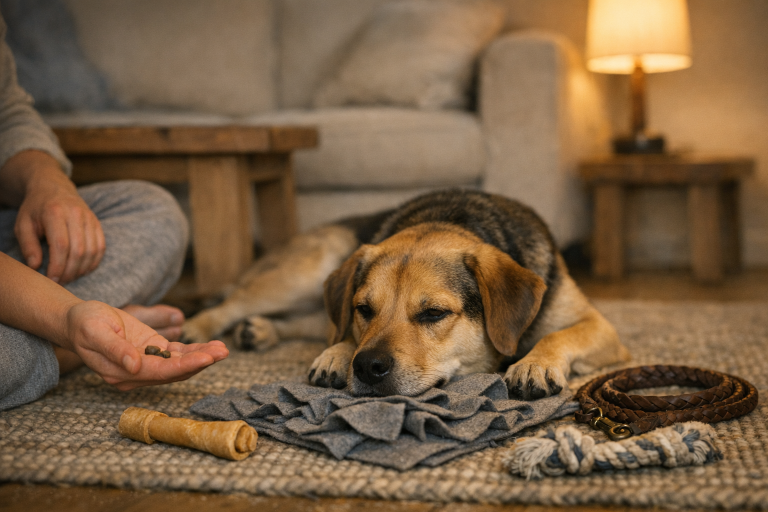 Aftenkaos med hund? Sådan får du ro på uden at “trætte den helt ud”