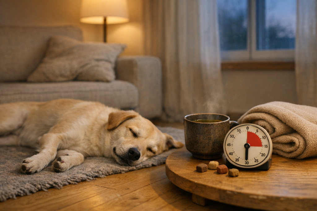 Din hund er ikke “umulig” om aftenen: sådan spotter du overtræthed og får ro tilbage hurtigt