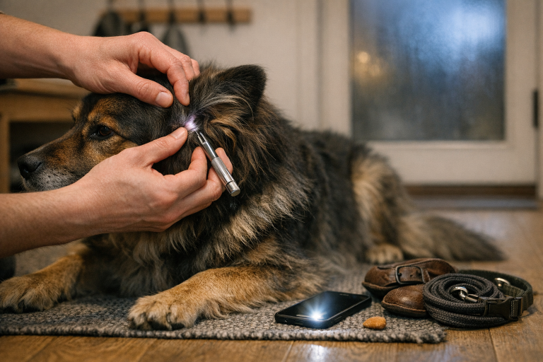 Flåter på hunden uden panik: min 3-minutters rutine + hvad du gør bagefter