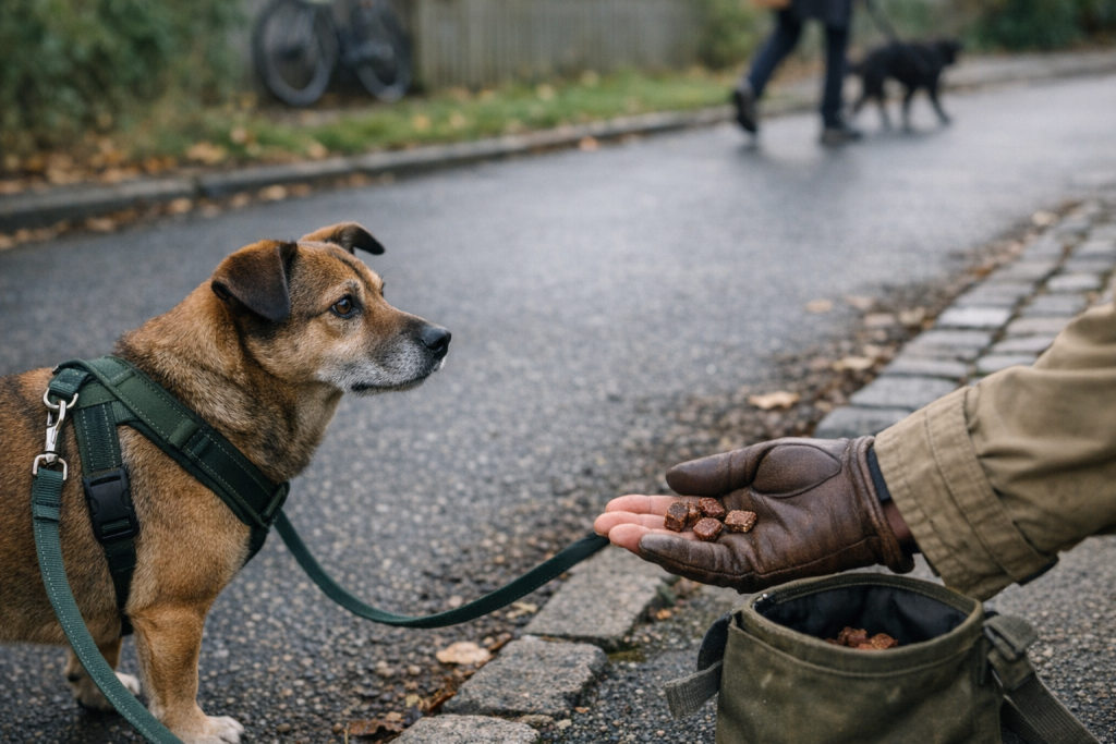 Gåturen uden skænderi: sådan får du en hund, der kan passere andre i snor