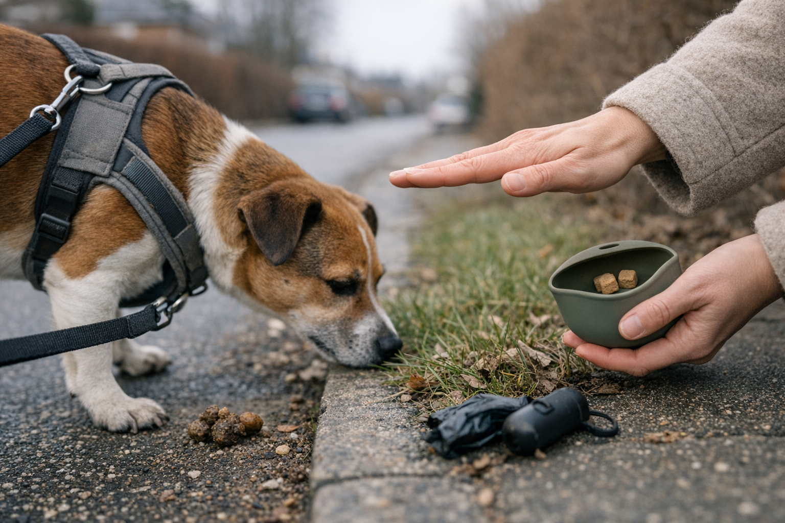 Min hund spiser lort på gåturen: her er planen, der giver dig ro (og en renere hundesnude)