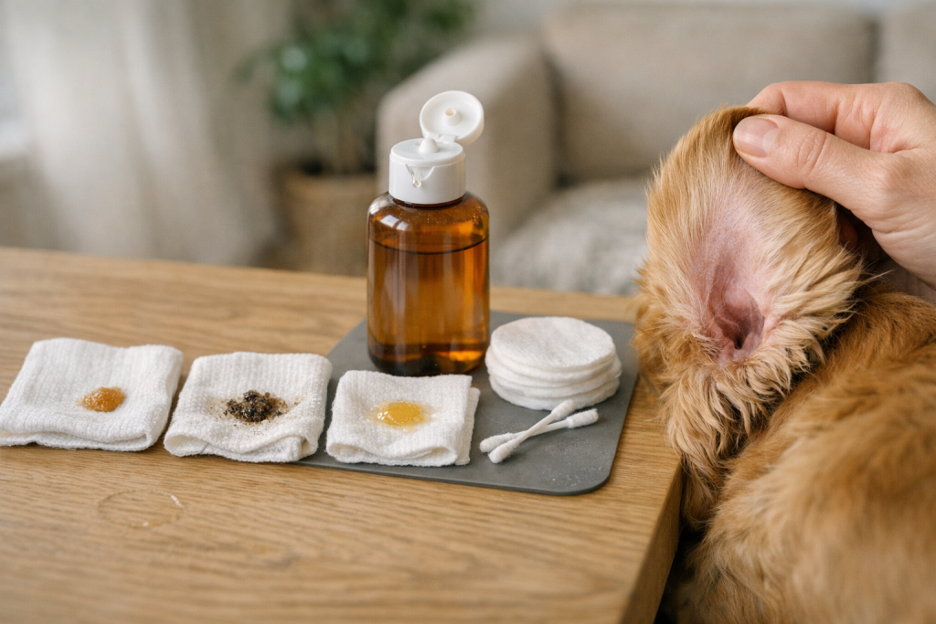 Ørerens til hund uden bøvl: sådan spotter du forskel på snavs og betændelse