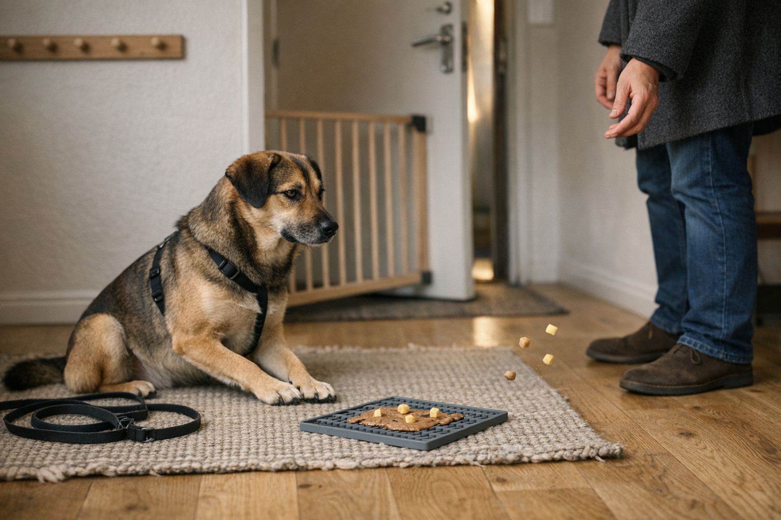 Ringeklokken går, og din hund går i alarm? Her er min faste gæste-plan (der faktisk virker)