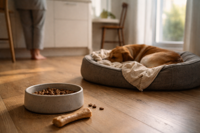 9 grunde til at din hund skipper morgenmaden - og min 7-dages ro-plan
