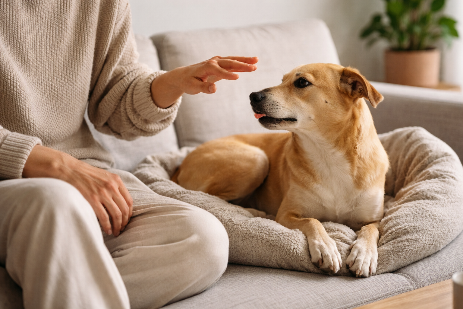 Bliver din hund også lidt “os to på afstand”, når du vil kæle?