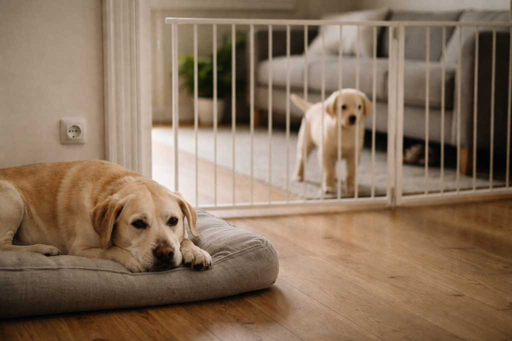 Jeg troede vores gamle hund ville elske en makker - så lærte jeg hvor sårbare de første 14 dage er