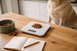 Slankefoder eller køkkenvægt - hvad virker egentlig på en overvægtig hund?