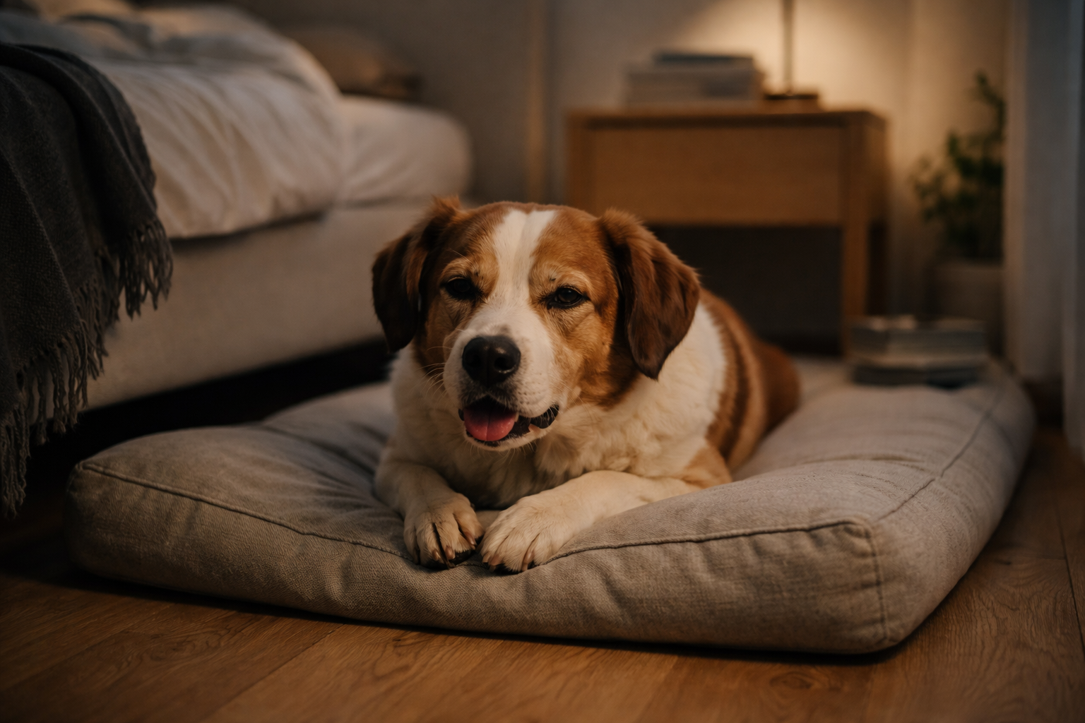 Hund smasker om natten: typiske årsager og hvornår du bør reagere