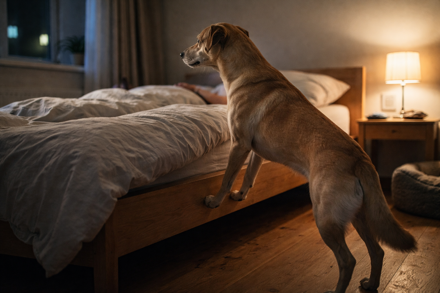 Vane eller blære-problem - hvorfor din hund vil ud om natten