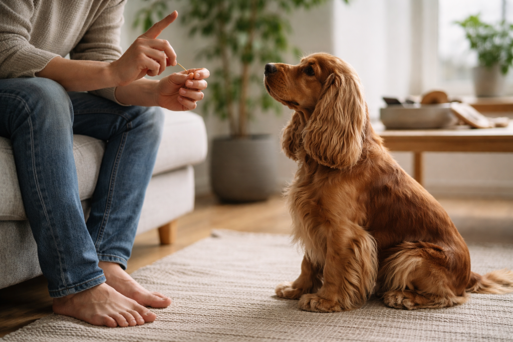 Cocker spaniel: temperament, pelspleje, træning og hvem den passer til