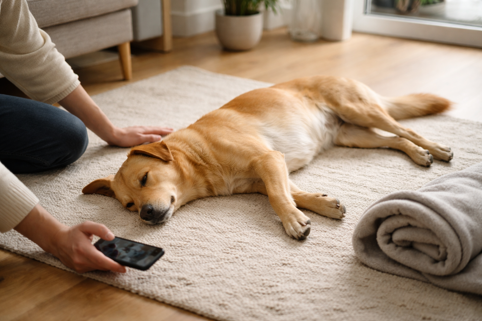Epilepsi hos hund: symptomer, førstehjælp og behandling - rolig guide til dig som ejer