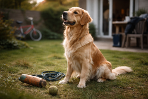 Golden retriever: familiehund eller krævende? Aktivering, sundhed og forventninger