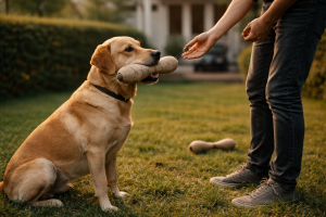 Lær hunden at apportere: trin-for-trin guide til greb, aflevering og motivation