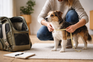 Rygsæk til hund: sådan rammer du rigtig størrelse, bæreevne og pasform